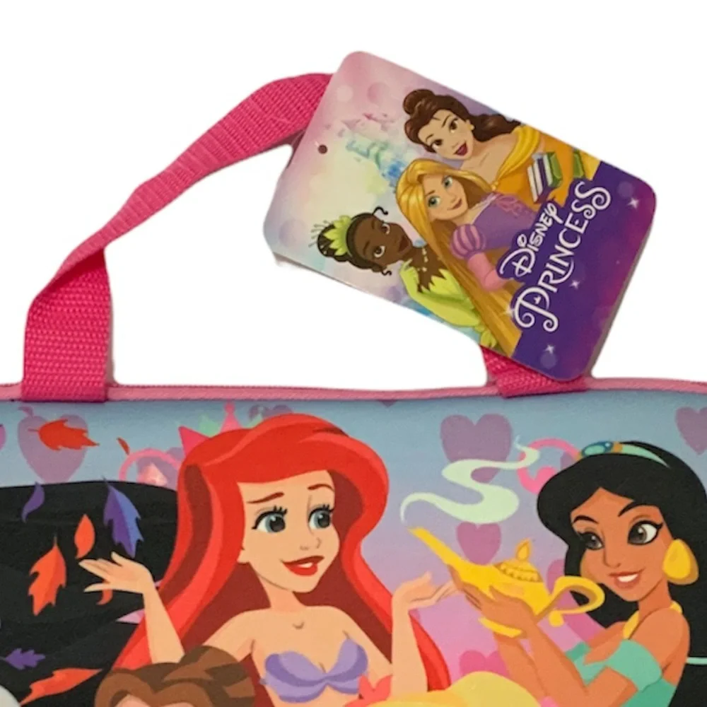 Disney Princess Tablet iPad Laptop Carrying Case Padded 13” X 10” - Picture 8 of 9